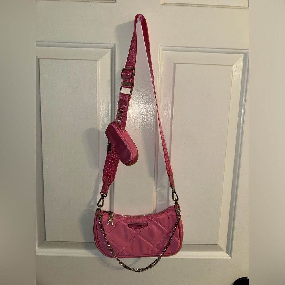 Steve Madden Pink Cross Body Bag